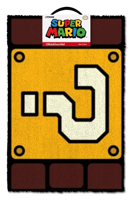 MARIO - Door Mat 40X60 - Question Mark Block