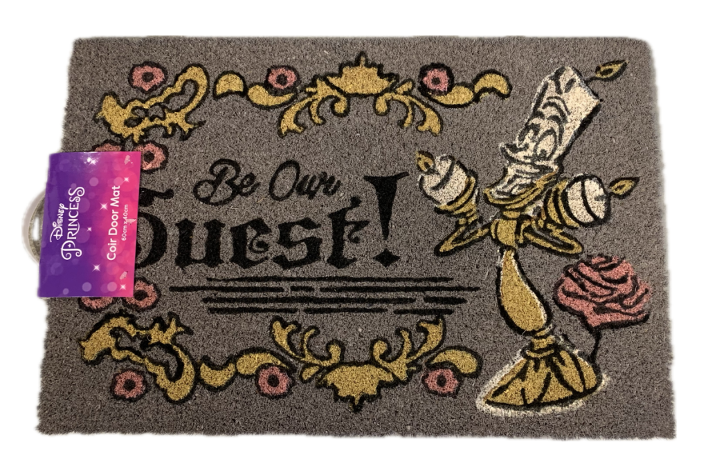 BEAUTY AND THE BEAST - Be Our Guest - Doormat