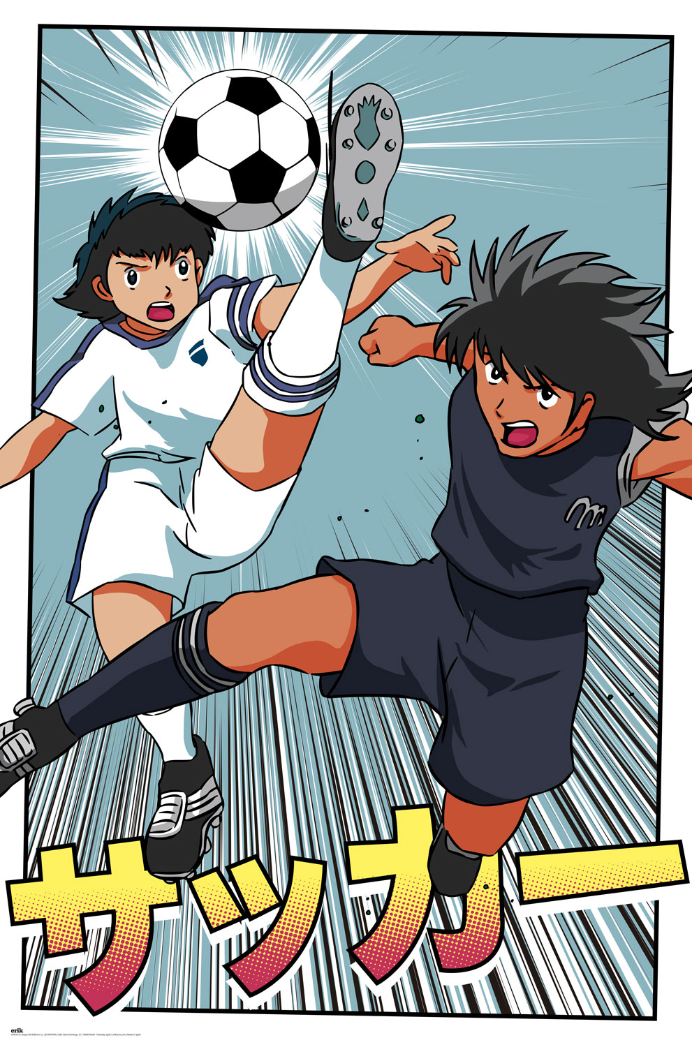 CAPTAIN TSUBASA  - Poster 61x91cm