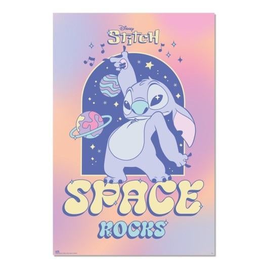 STITCH - Space Rocks - Poster 61 x 91cm