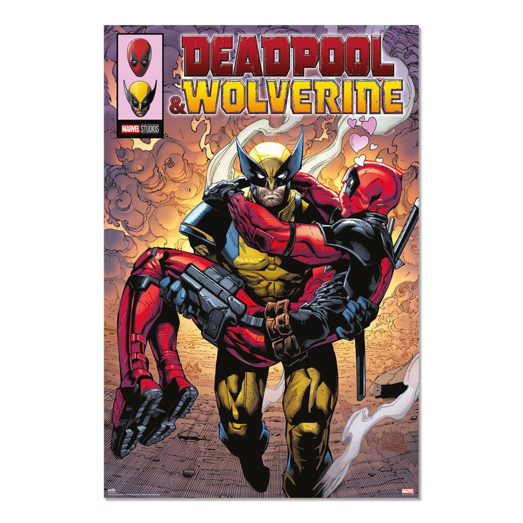 DEADPOOL & WOLVERINE - Love - Poster 61 x 91cm