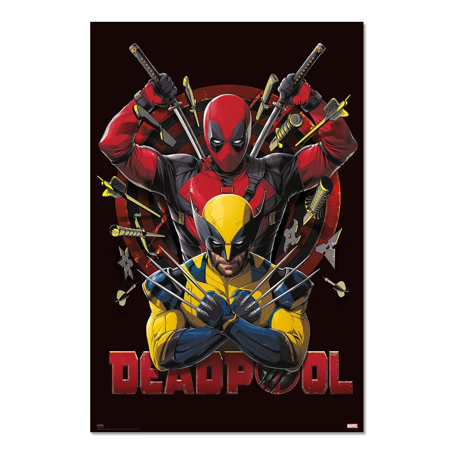 DEADPOOL & WOLVERINE - Fight - Poster 61 x 91cm