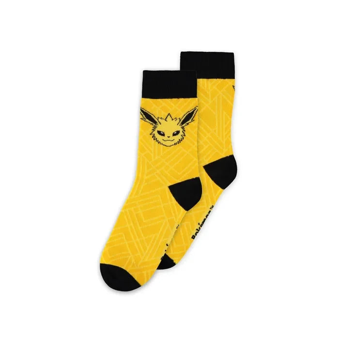 POKEMON - Eevee Evolution - Pack of 3 pairs of socks (T43-46)