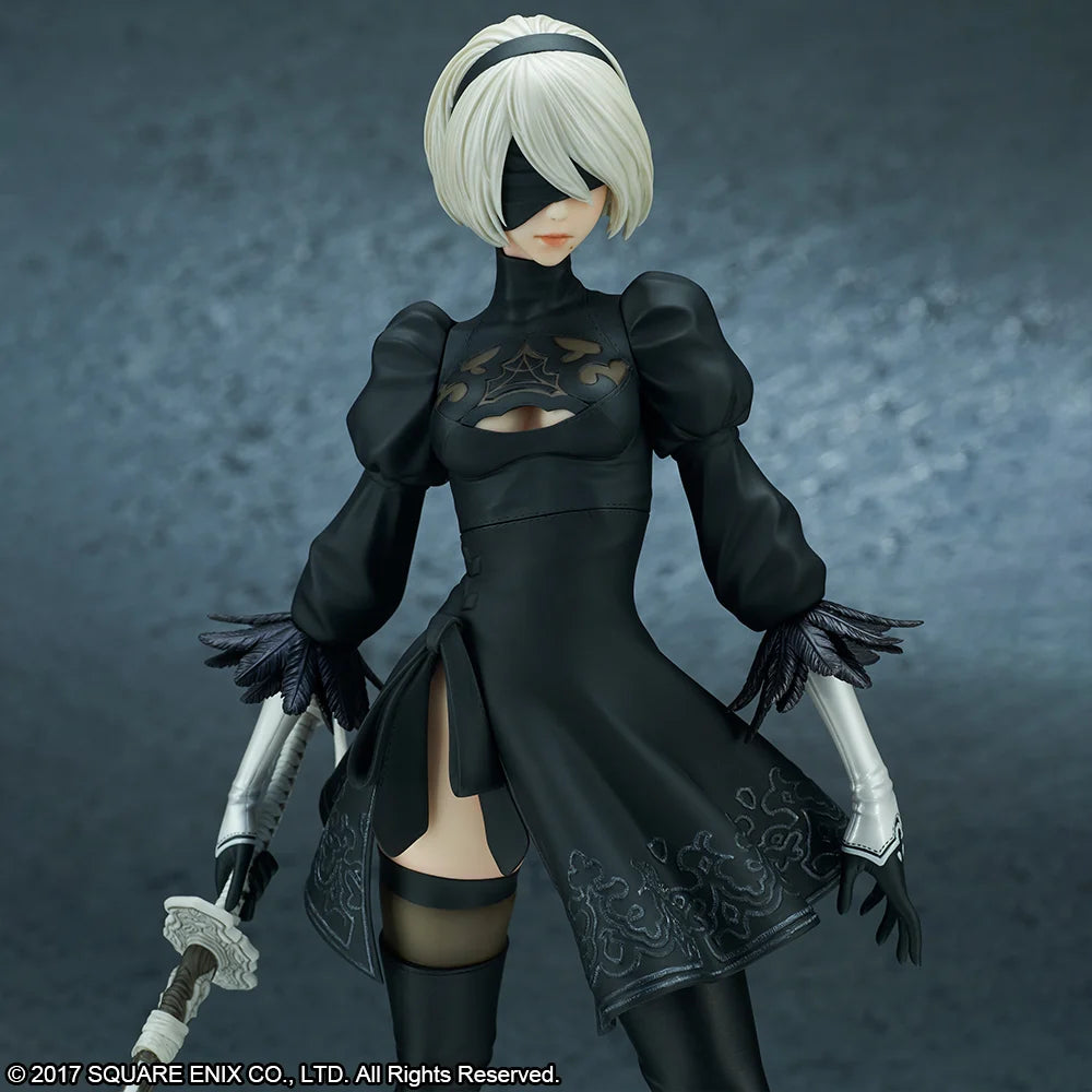 NIER AUTOMATA - 2B - Statue Deluxe 28cm