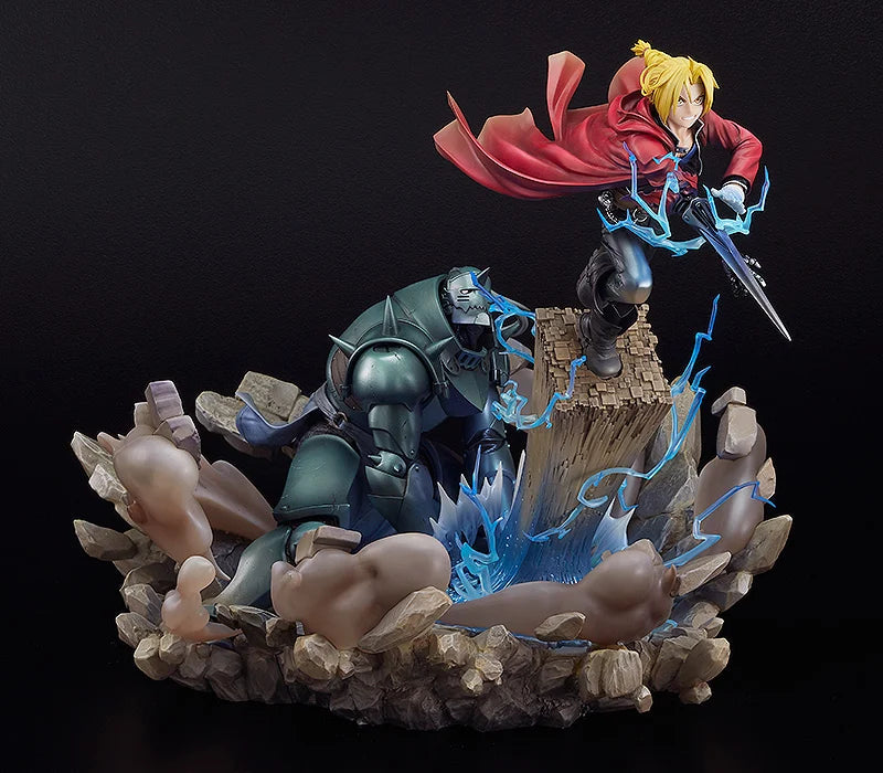 FULL METAL ALCHEMIST - Edward Elric & Alphonse Elric - Statue 58cm