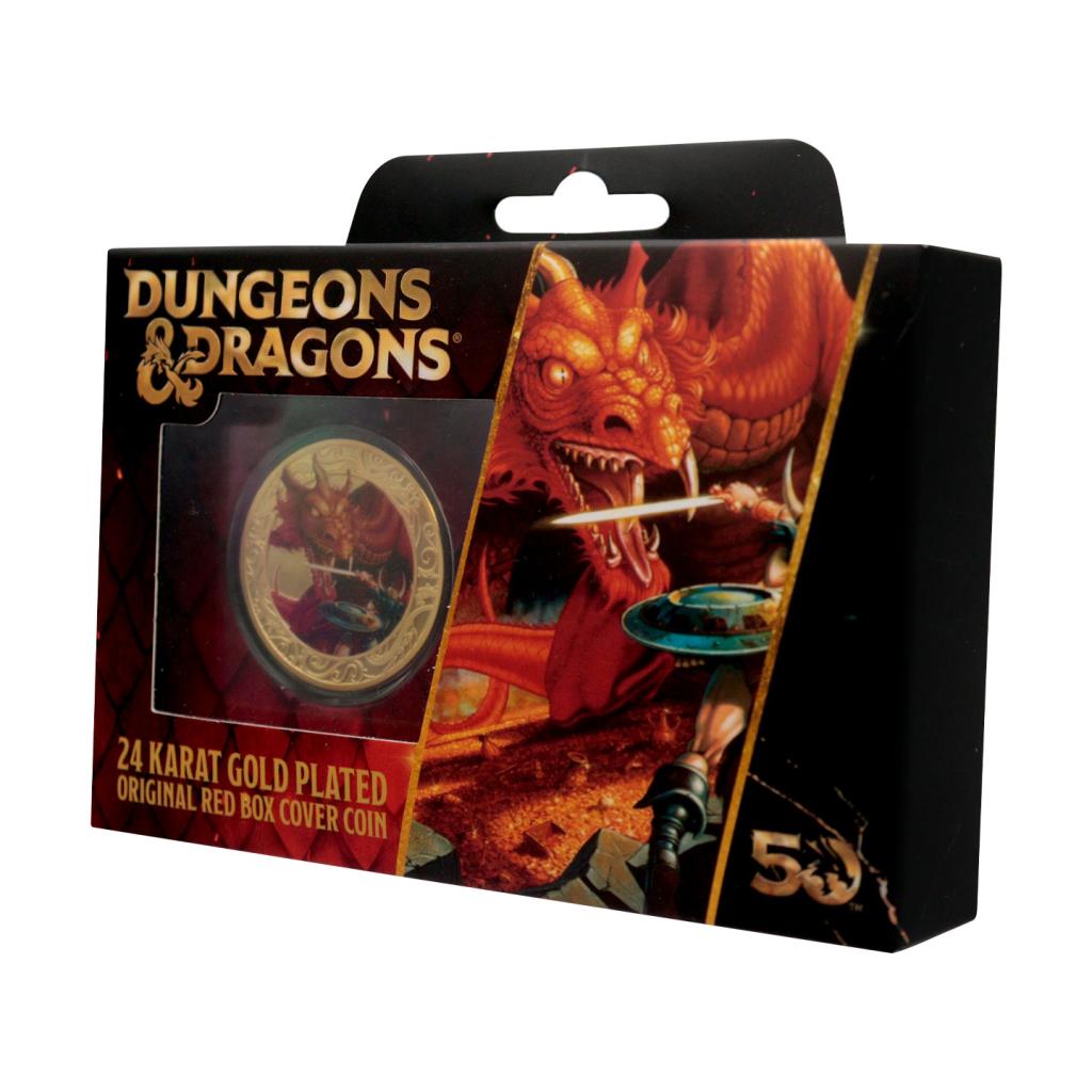 DUNGEONS & DRAGONS - 50th - Limited Edition 24k Gold Plated Coin