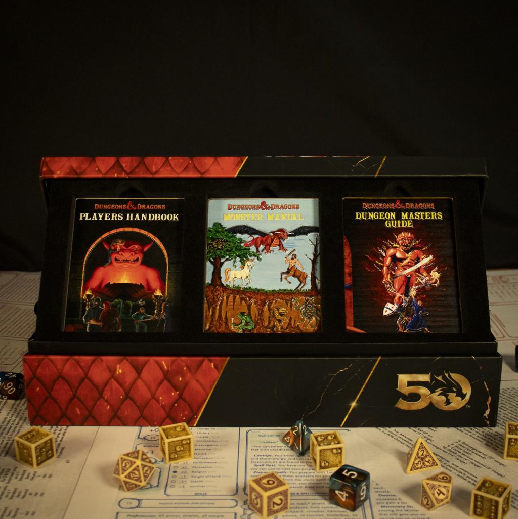 DUNGEONS & DRAGONS - 50th - 3 Limited Edition Ingot Set