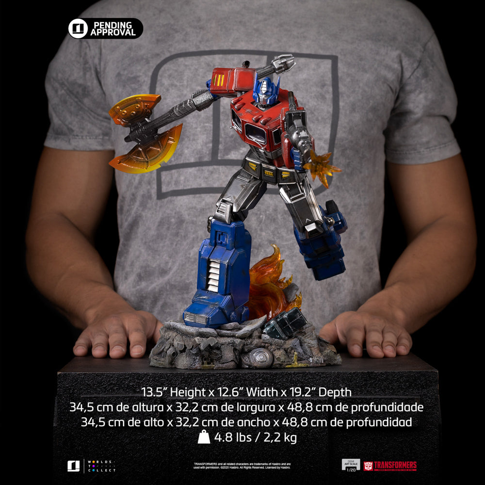 TRANSFORMERS - Optimus Prime - Statue Demi Art Scale 1/20 34.5cm
