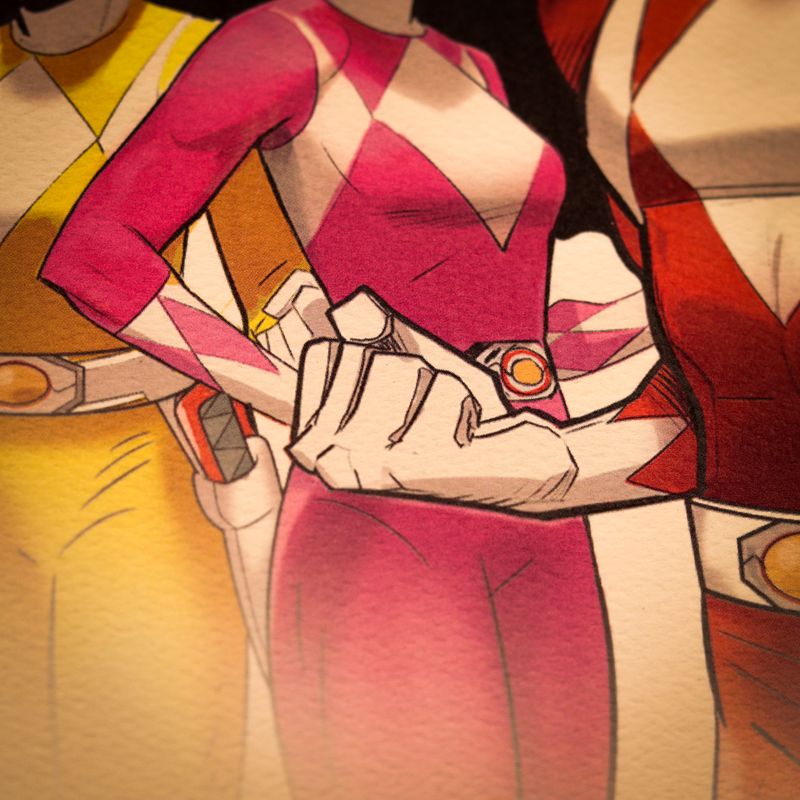 POWER RANGERS - Art Print - Limited Edition