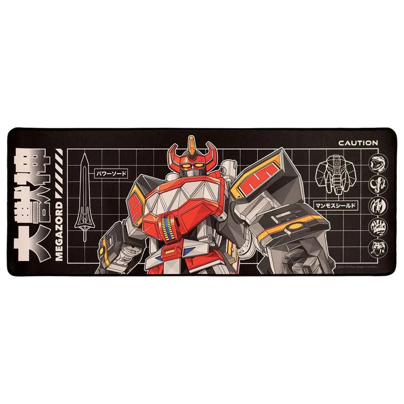 POWER RANGERS - XL Desktop Mat + 1 Coaster