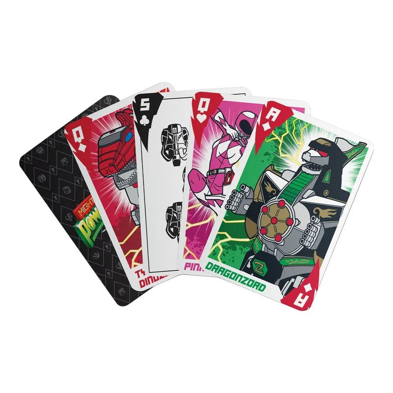 POWER RANGERS - Playing Cards CDU Containing 12 Packs