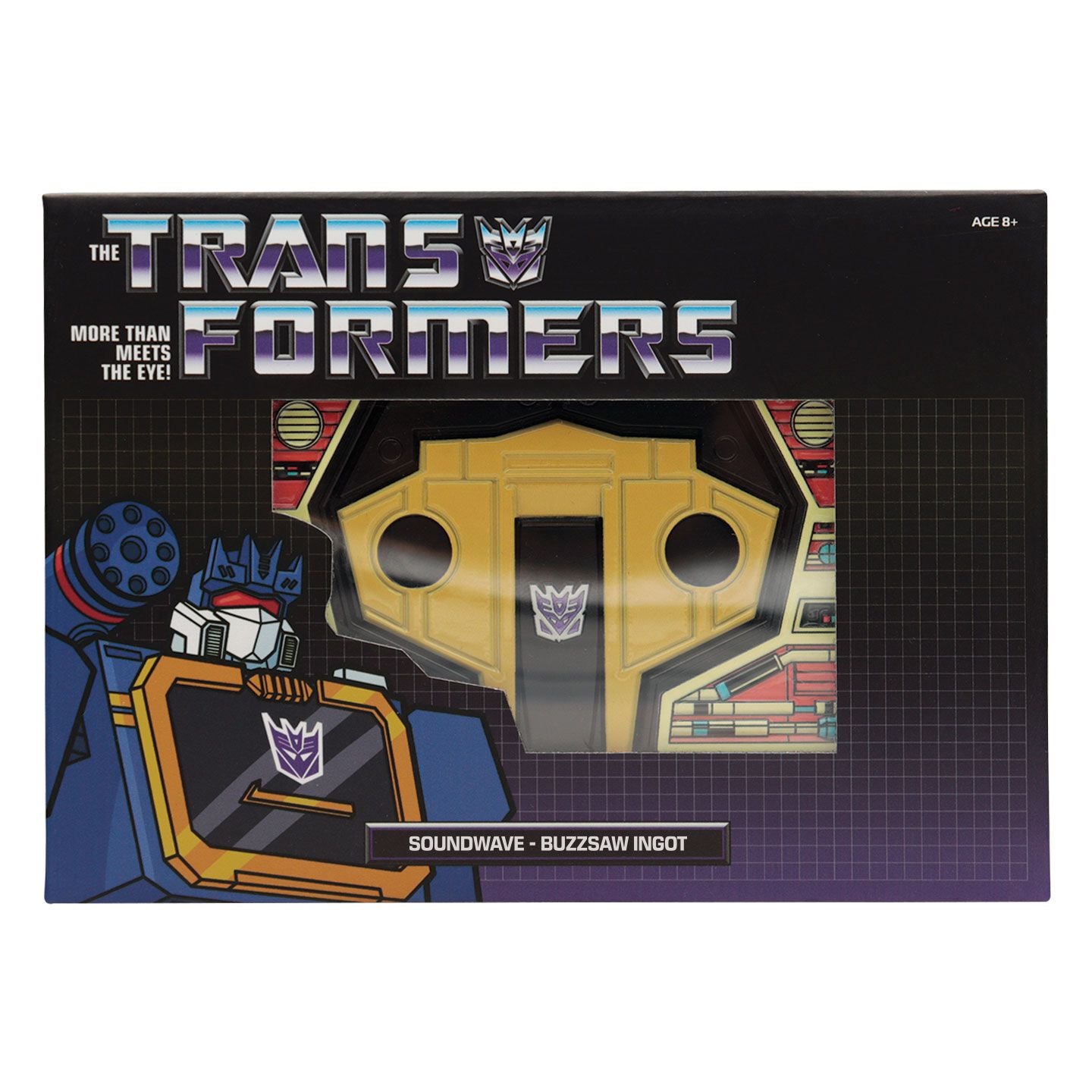 TRANSFORMERS - Replique de la cassette de Soundwave - Edition Limitée
