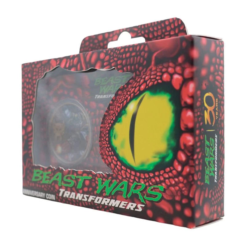TRANSFORMERS BEAST WARS - 30th Anniversary - Limited Edition Coin