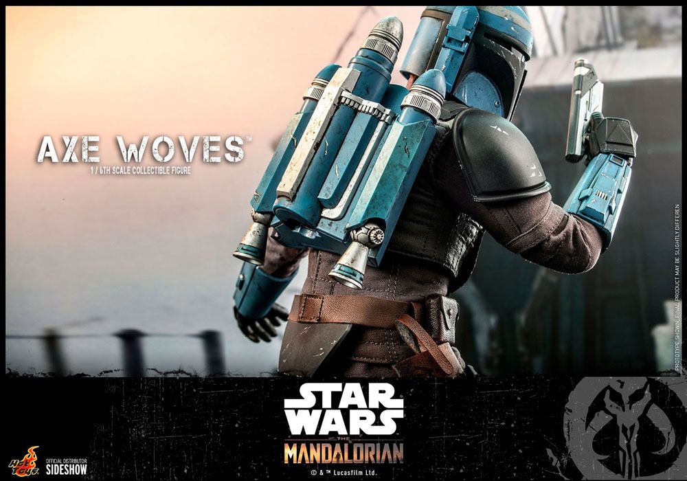 STAR WARS - The Mandalorian : Axe Woves - Action Figure 30cm