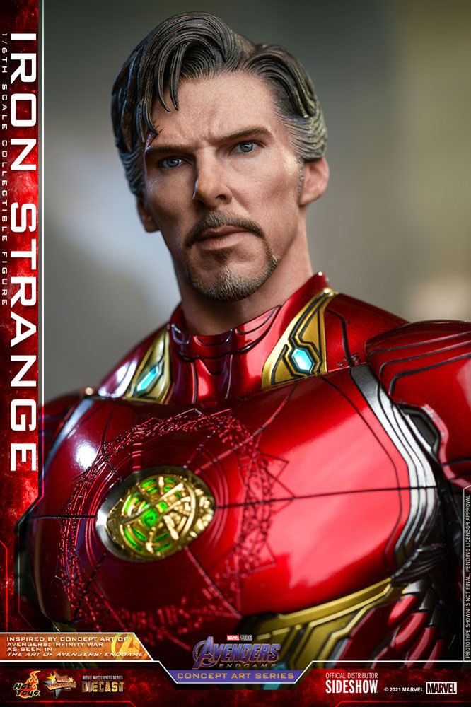 MARVEL - Iron Strange (Concept Art Series) - Statuette articulée 32cm