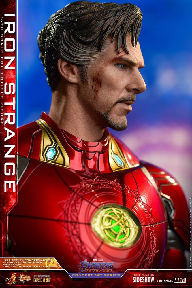 MARVEL - Iron Strange (Concept Art Series) - Statuette articulée 32cm