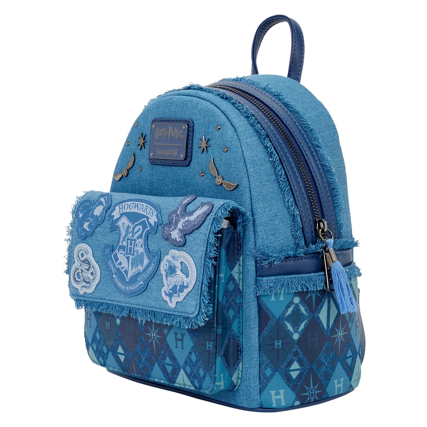HARRY POTTER - Denim - Mini Backpack LoungeFly