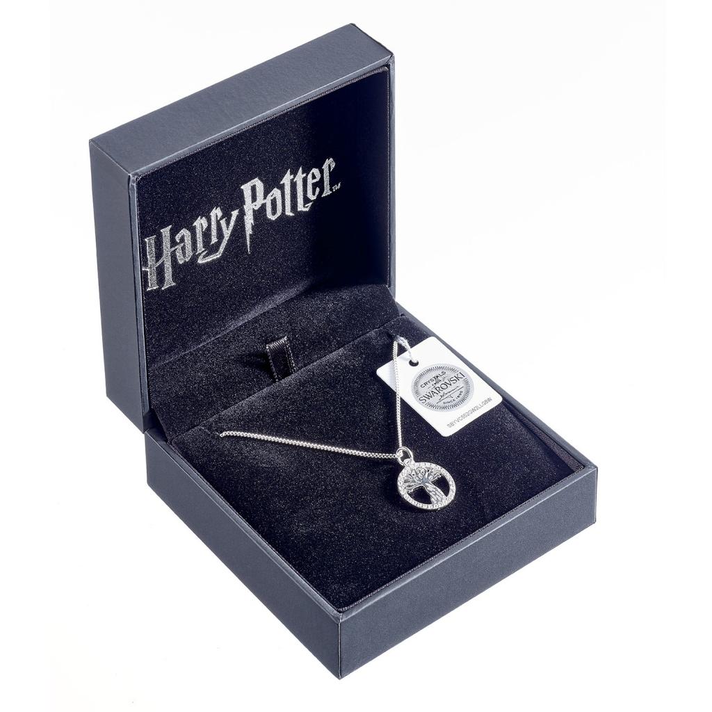 HARRY POTTER - Whomping Willow - Crystals Sterling Silver Necklace