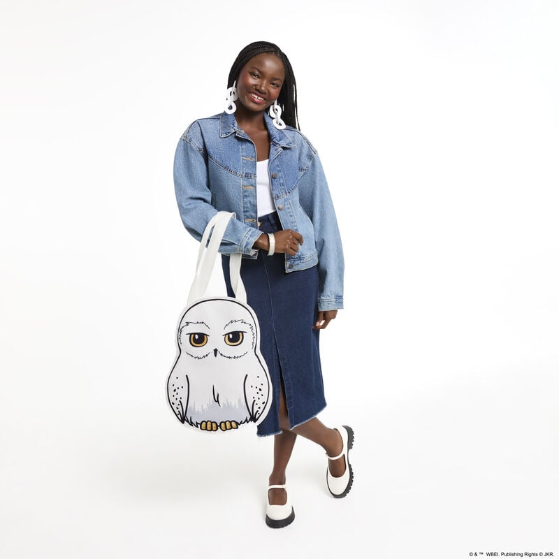 HARRY POTTER - Oversize Canvas Tote Bag LoungeFly