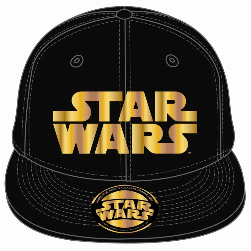 STAR WARS - Cap Golden Logo - Black