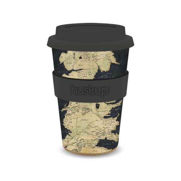 GAME OF THRONES - Travel Mug 400 ml Hiskup - Westeros Map