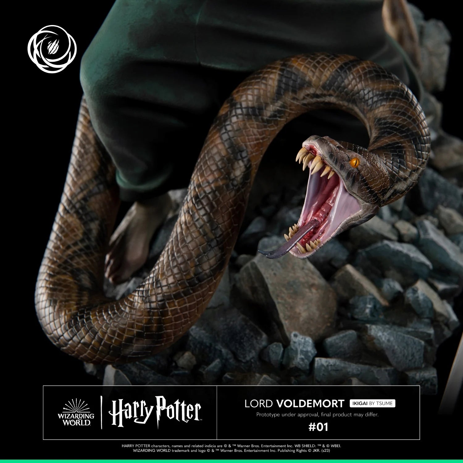 HARRY POTTER - Voldemort Ikigai - Resin Statue 1/6 32cm By Tsume