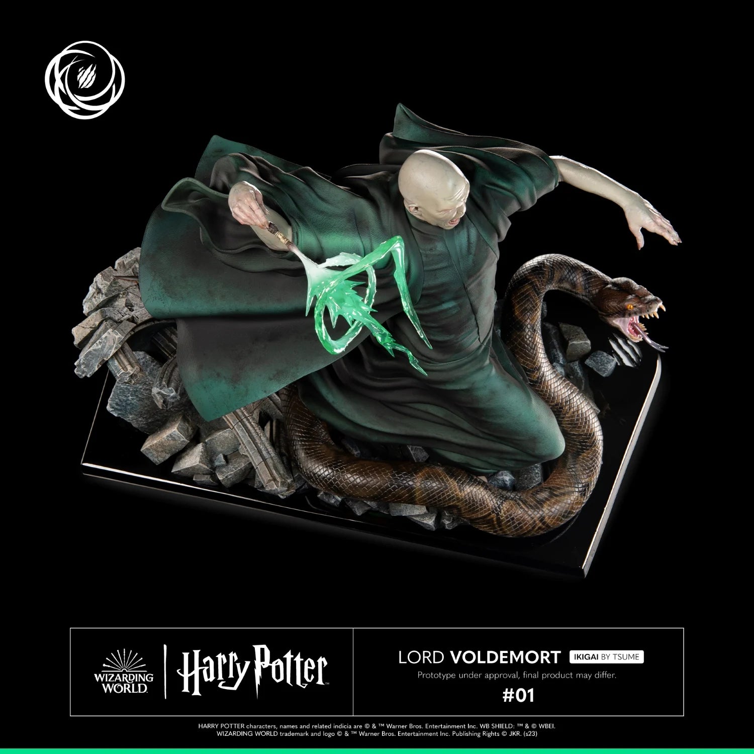 HARRY POTTER - Voldemort Ikigai - Resin Statue 1/6 32cm By Tsume