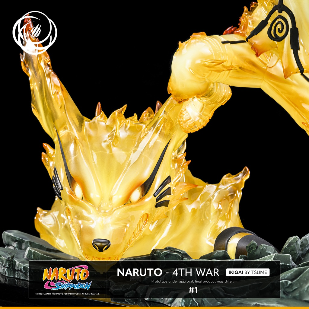 NARUTO - Naruto Uzumaki Ikigai - 4th War - Statue Résine 1/6 By Tsume