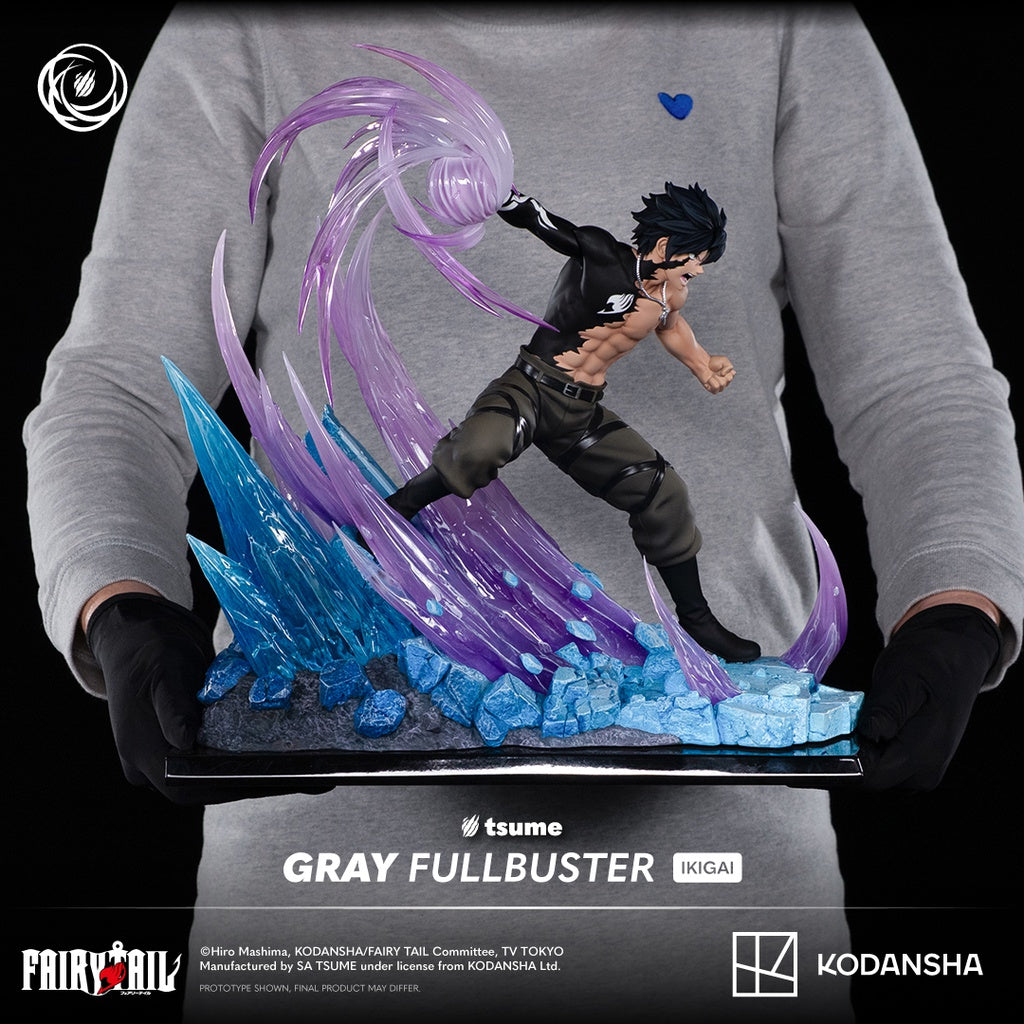FAIRY TAIL - Gray Fullbuster - Statue Ikigai 1/6 By Tsume 37cm