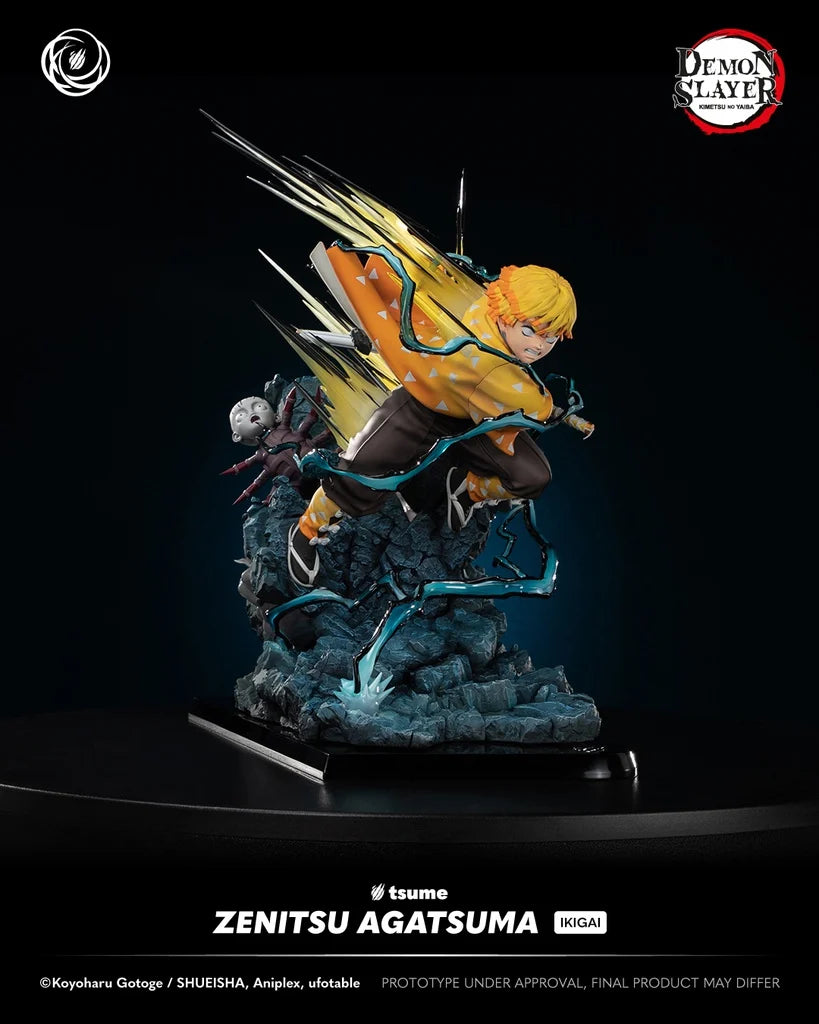 DEMON SLAYER - Zenitsu Agatsuma - Statue Ikigai 1/6 By Tsume 41cm