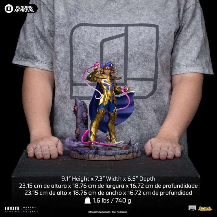 SAINT SEIYA - Cancer Deathmask - Statuette Art Scale 1/10 23cm