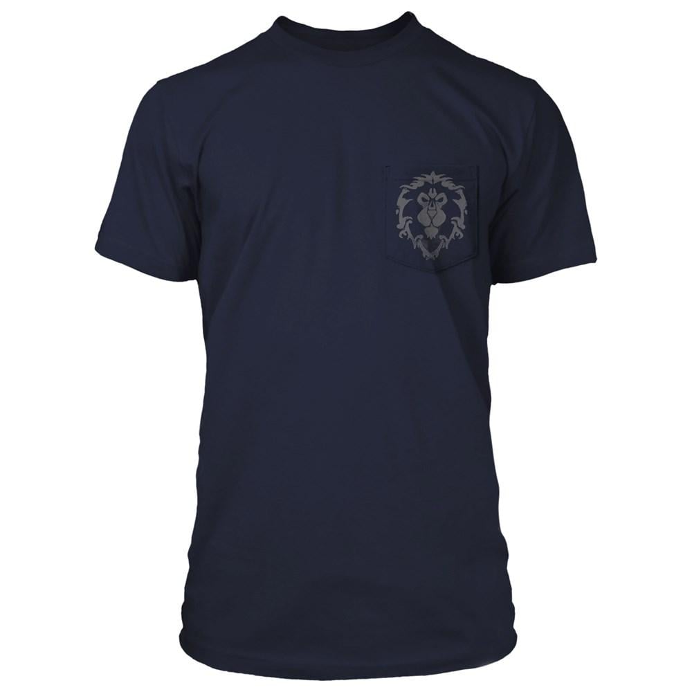 WOW - T-Shirt Alliance Lion Crest (S)