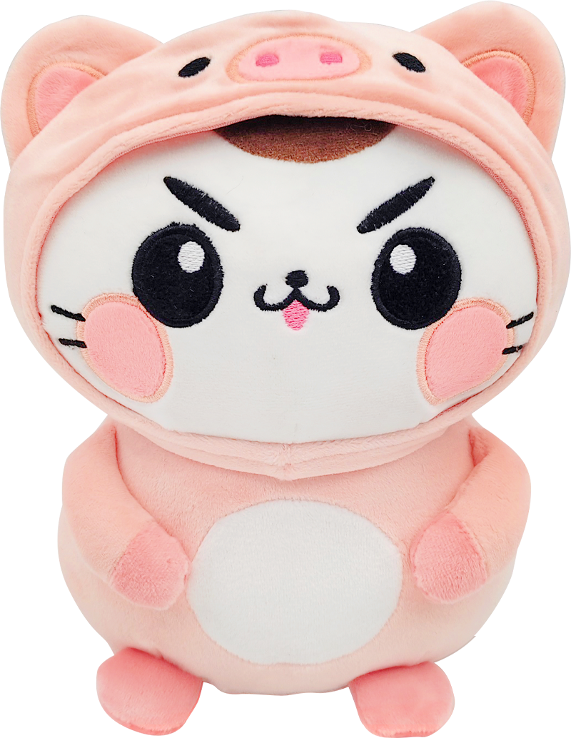 FUNNY CATS - Pig - Plush 21cm