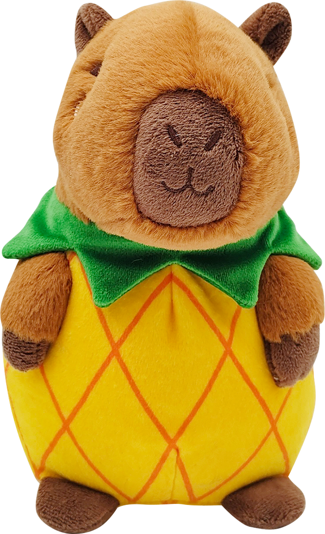 HUG A CAPYBARA - Capybara Ananas - Plush 23cm