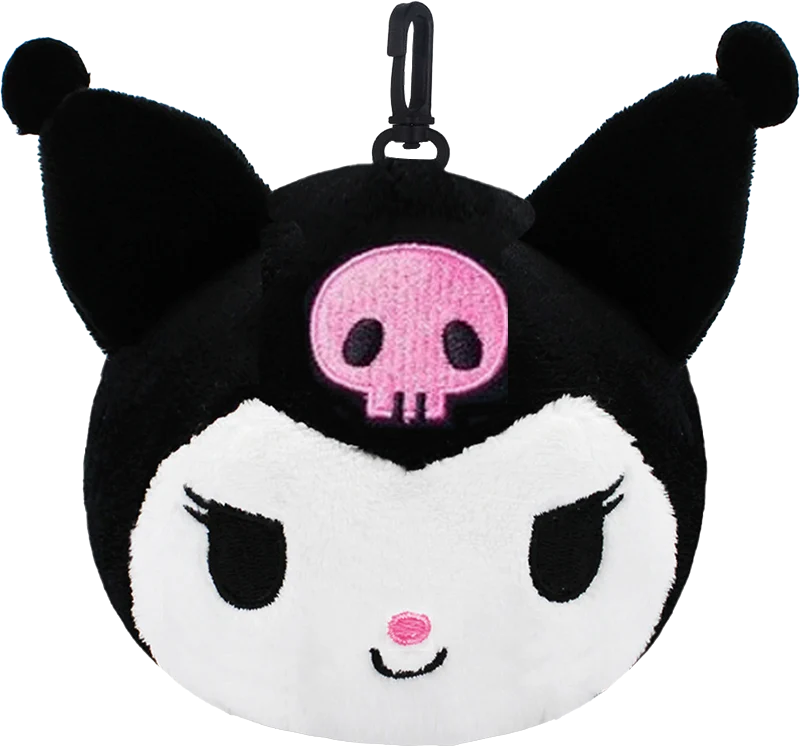 HELLO KITTY - Kuromi - Travel bag with sleep mask 15cm