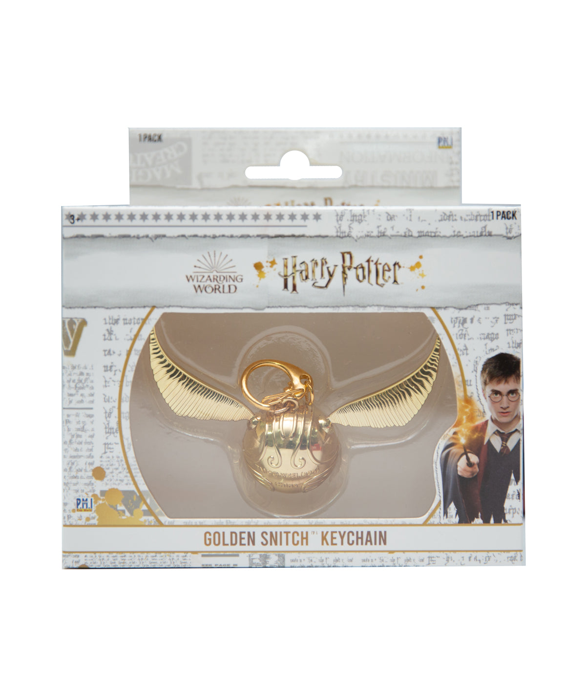 HARRY POTTER - Golden Snitch - Keychain