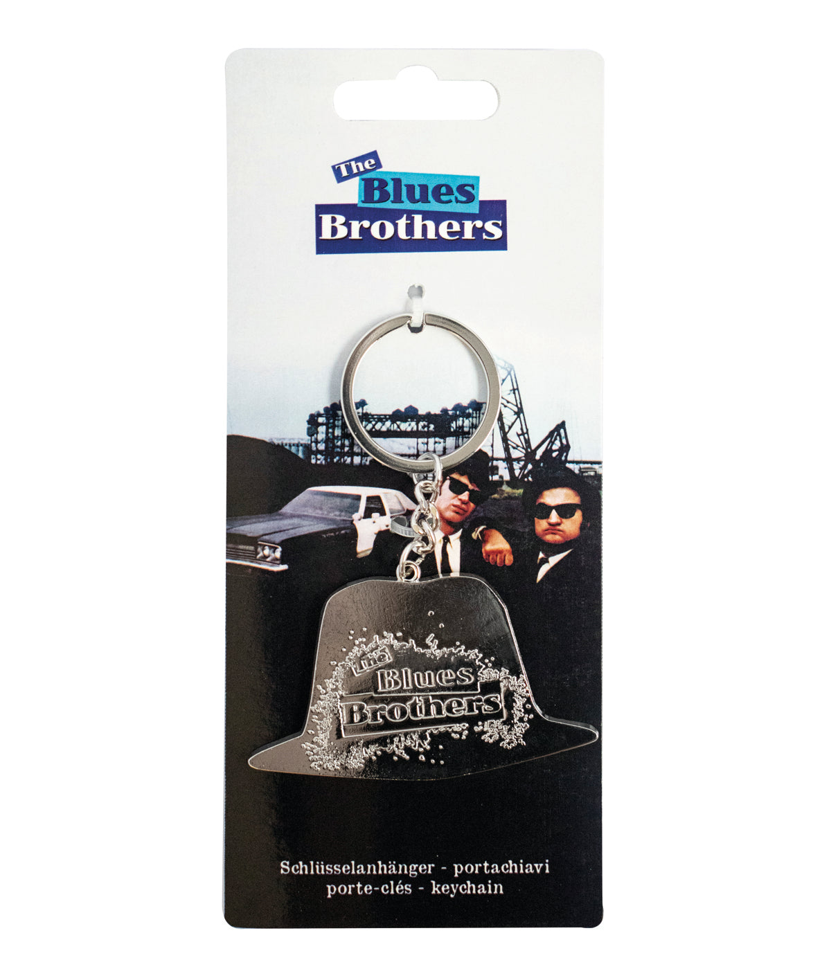 BLUES BROTHERS - Metal Keychain 7.5x0.5x17.5cm