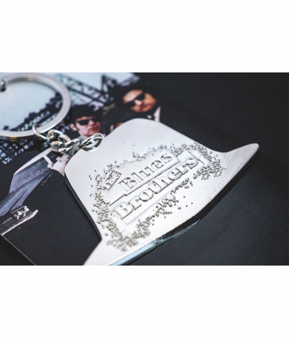BLUES BROTHERS - Metal Keychain 7.5x0.5x17.5cm