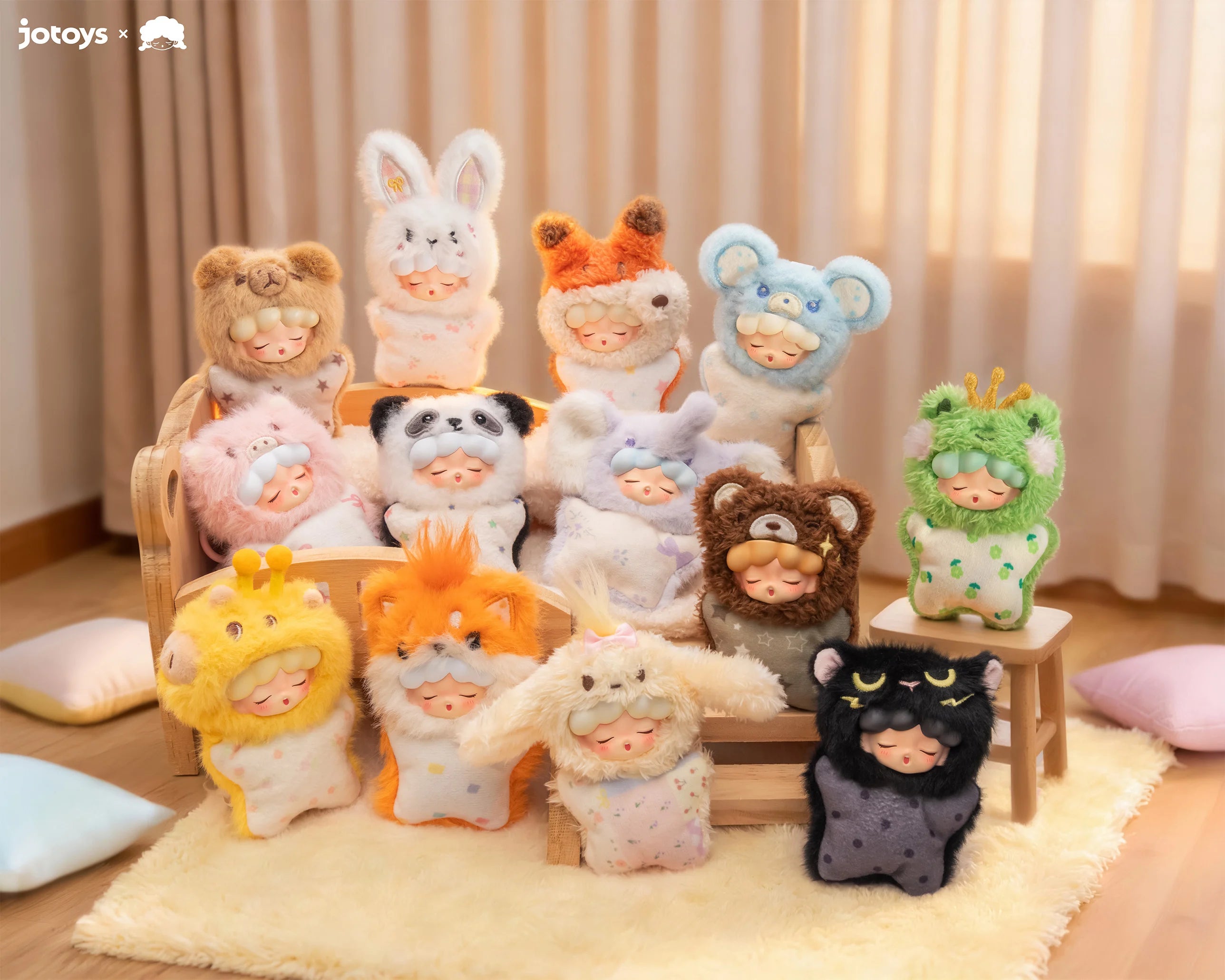 JOTOYS - Angry Animals Mini Series BLIND BOX (12pcs) - 12-13cm
