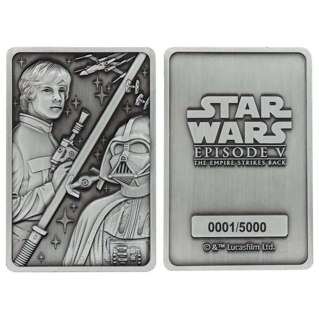 STAR WARS 5 - Luke & Darth Vader - Limited Edition Ingot