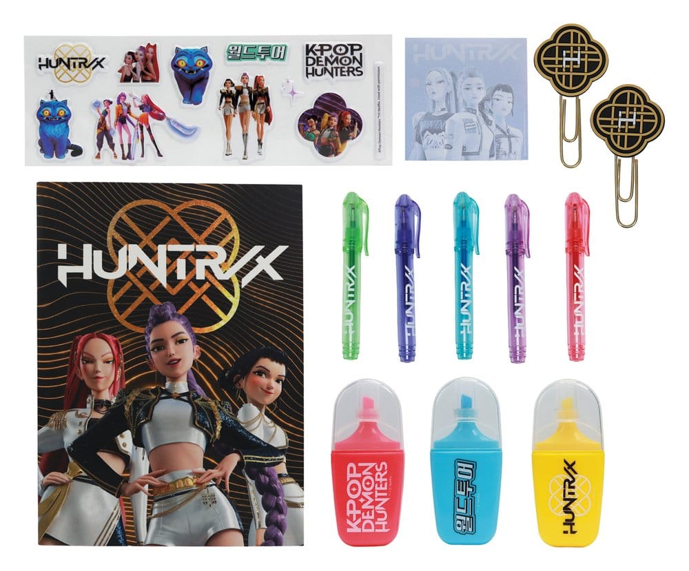 K-POP DEMON HUNTERS - Golden - Stationery Set