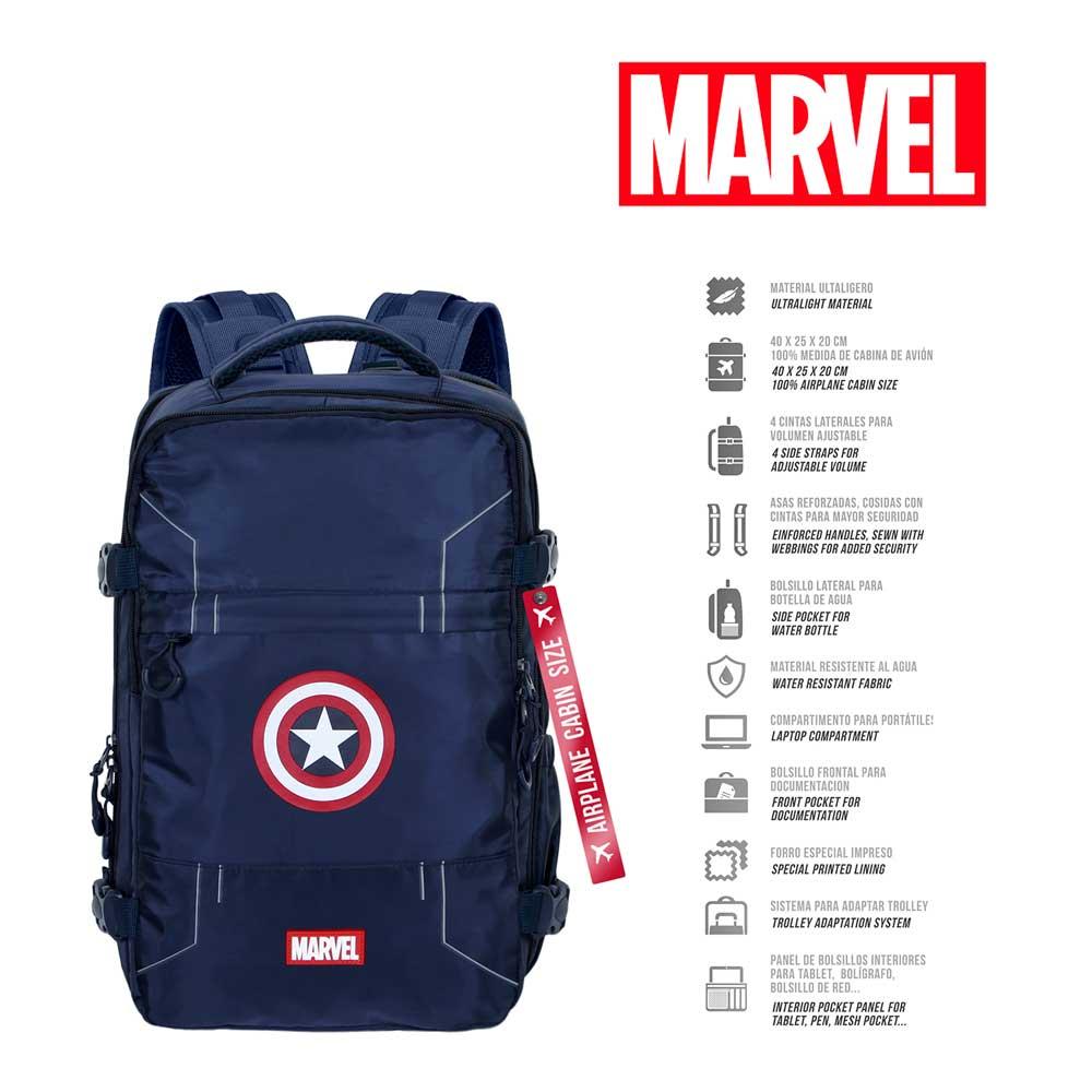 CAPTAIN AMERICA - Cabin Travel Bag Mercury  '40x25x20cm'