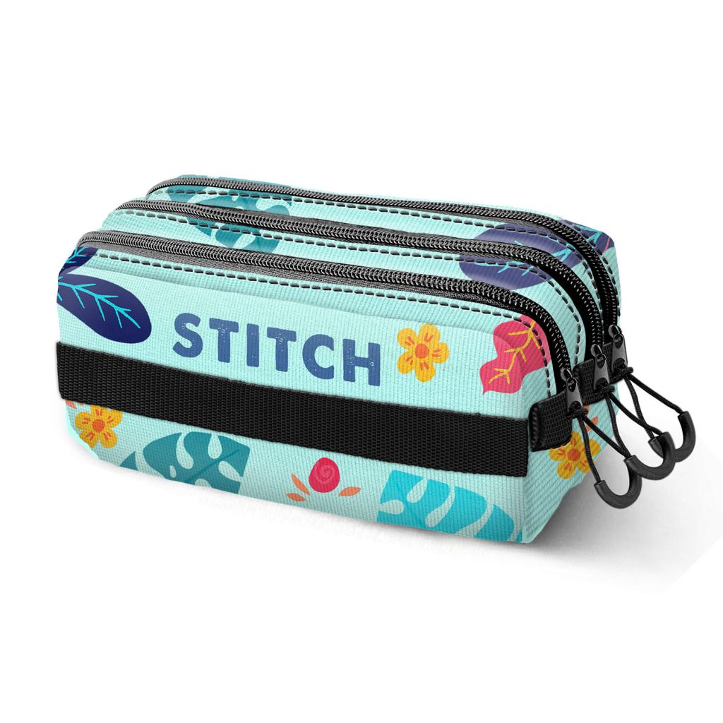 STITCH & Guitar - Trick Triple Pencil Case