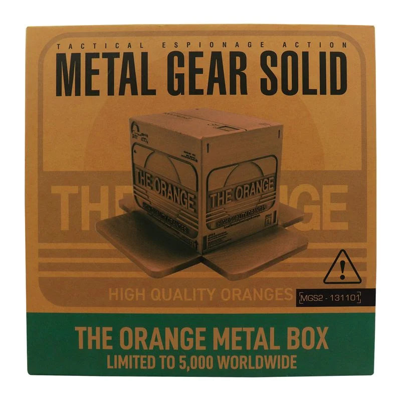 METAL GEAR SOLID 2 - Cardboard Box - Replica Limited Edition