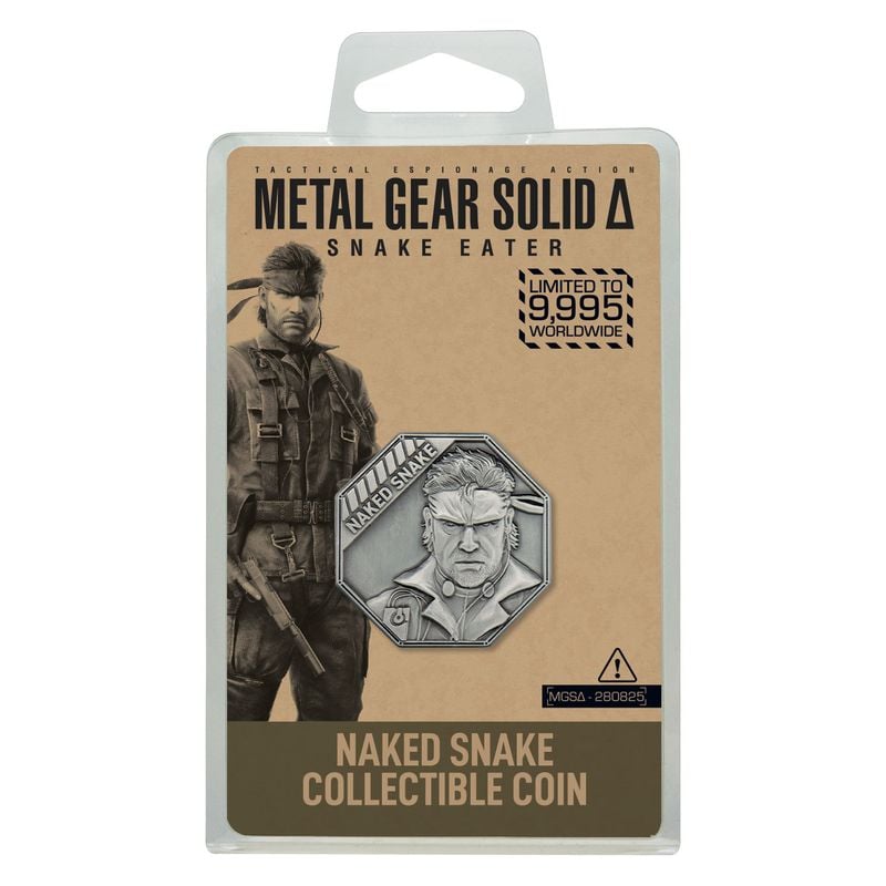 METAL GEAR SOLID DELTA - Naked Snake - Limited Edition Coin