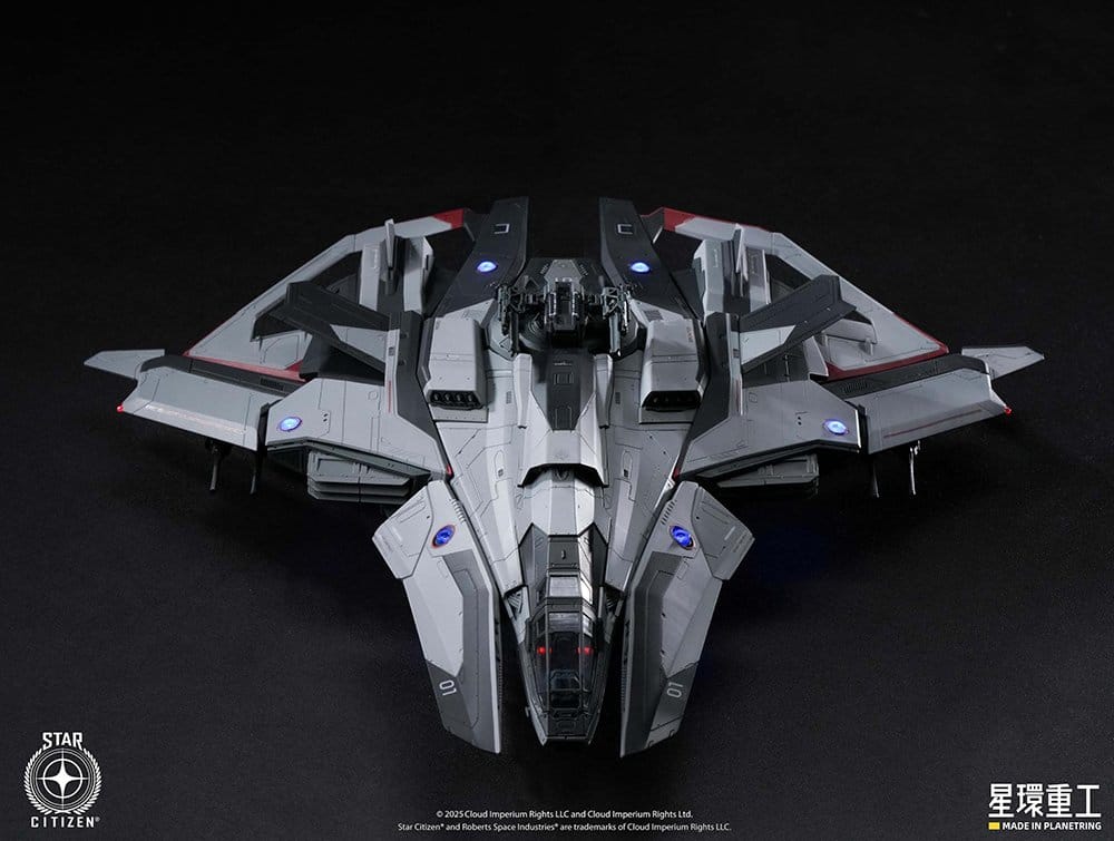 STAR CITIZEN -1/100 Anvil F8C Lightning -Pre-Assembled Model Kit 26cm