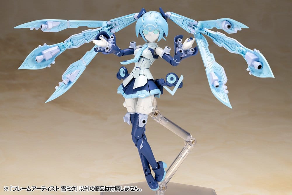 FRAME ARMS GIRL - Frame Artist Snow Miku - Model Kit 16cm