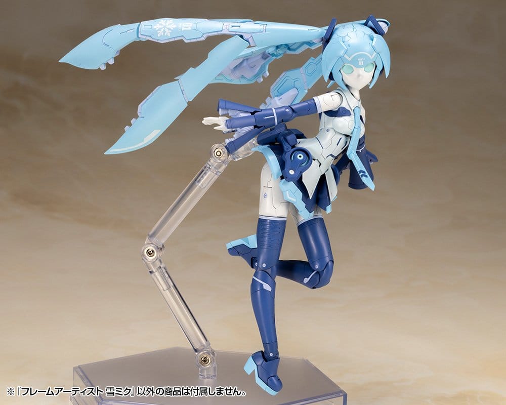 FRAME ARMS GIRL - Frame Artist Snow Miku - Model Kit 16cm