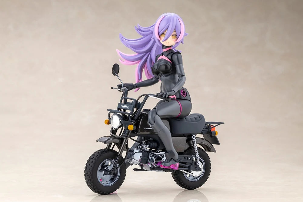 MEGAMI DEVICE - Puni Mofu Racing Lang with Honda - Model Kit 14cm