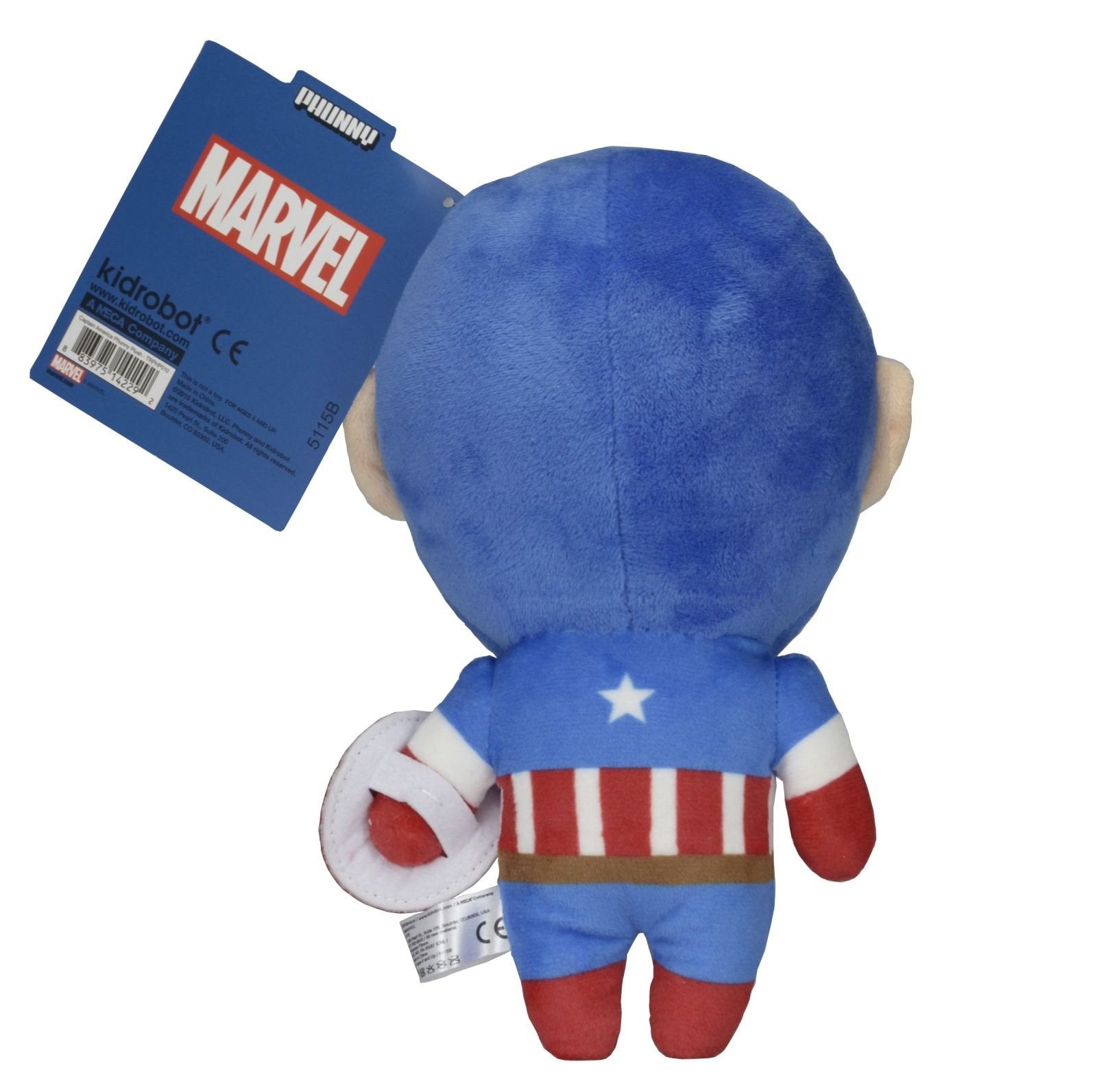 MARVEL - Captain America - Peluche Phunny 20cm